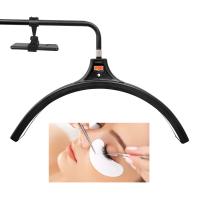 Support extensible de lampe du cil CRI95 mené plein par angle pour des clous de mèches