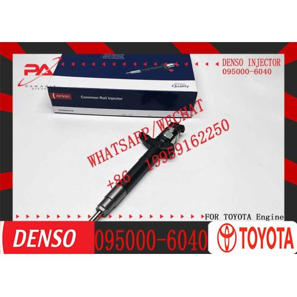  Hot Sale Common Rail Injector 0950006040 095000 6040 Diesel Fuel Injectors 095000-6040 for Toyota Corolla