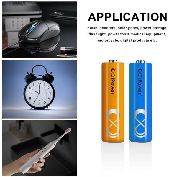 1800 мАч Никель-металл-гидрид АА батареи низкое саморазрядка экологически чистые