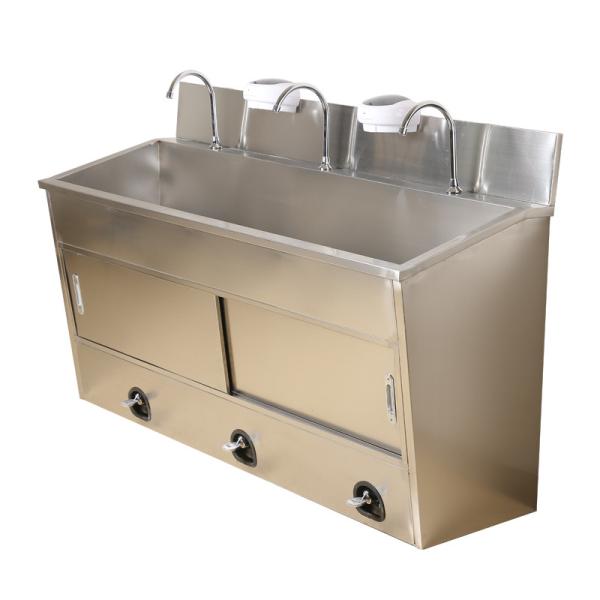 Dissipador de aço inoxidável médico 1.2mm 900*1350*570 grosso da lavagem de 304 mãos