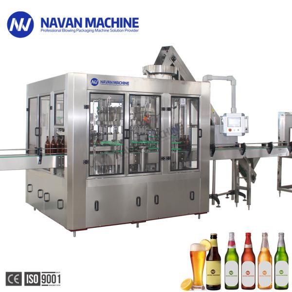 Automatic 0-2L Beer Sparkling Drink  Glass Bottle Filling Bottling Machine