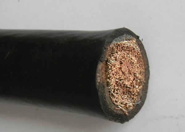 Low Voltage Rubber Flex Cable Copper Conductor / EPR Insulated Rubber Welding Cable
