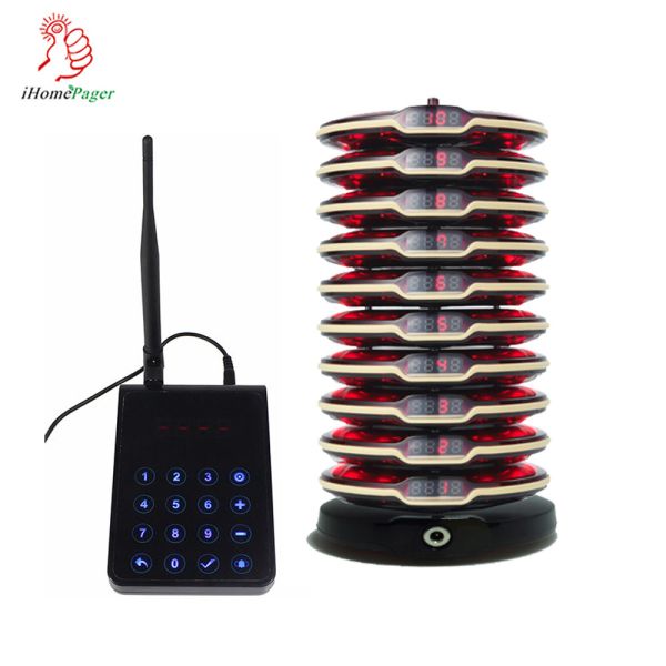 Устройства общественного питания хорошего дизайна беспроводный официант звонит