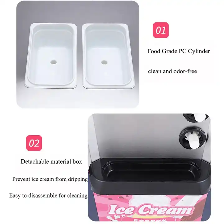 Нержавеющая коммерческая мороженная для отелей