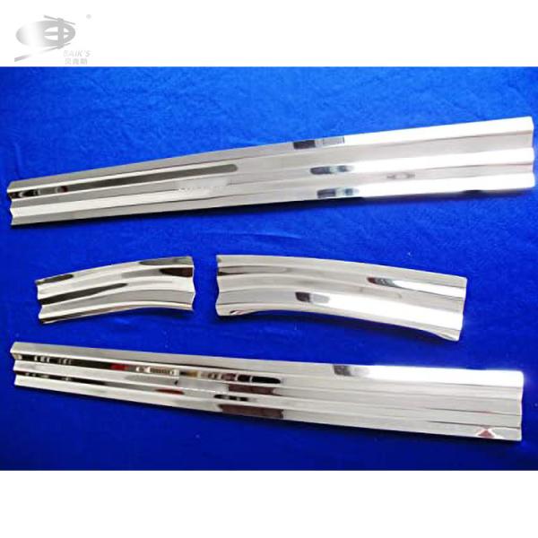 Stainless Steel Door Scuff Plate For Mitsubishi Triton L200 Double Cab 4doors 2019-On