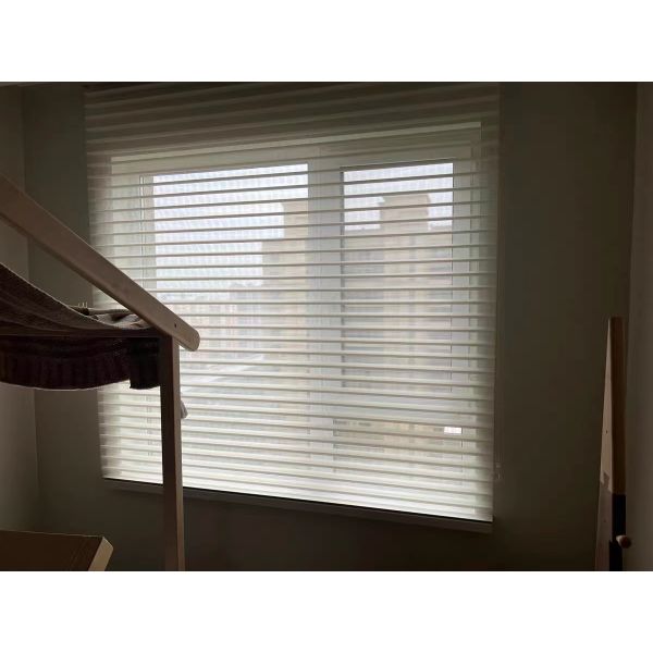 Fabric Roller Blinds Shangri-La Fabric Semi-Blackout Roller Shades 100% Polyester Sheer Elegance