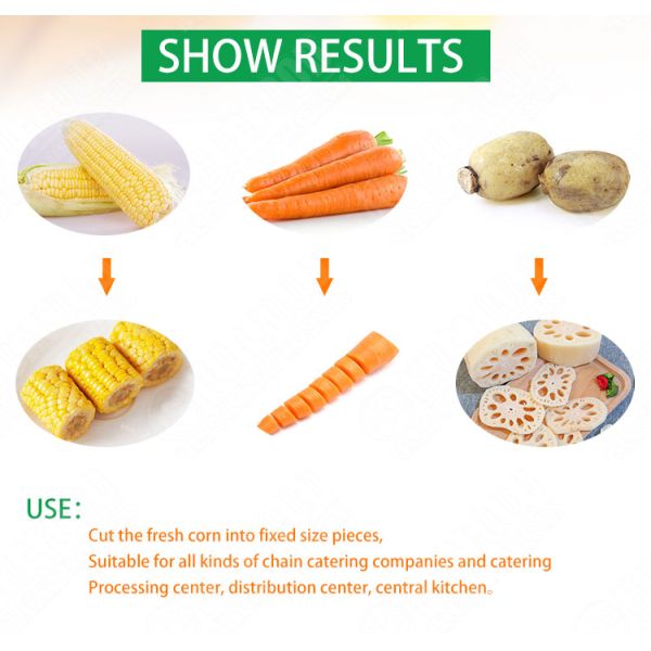 Automatic sweet corn cutter machine auto industrial sweet corns cutter equipment cheap price for sale