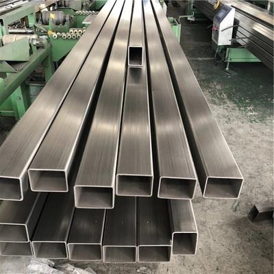 SS201 Stainless Steel Hollow Tube 202 304L 316 316L SS 304 Square Tube Bending 1.3mm-150mm
