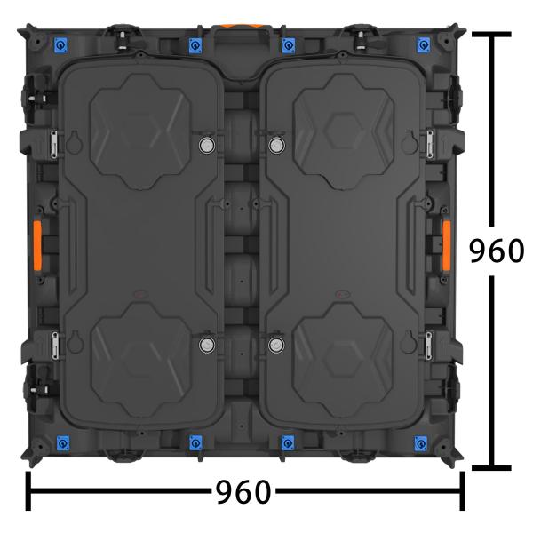 CCC P4 960*960 Outdoor Waterproof LED Screen 3840hz Hard Link