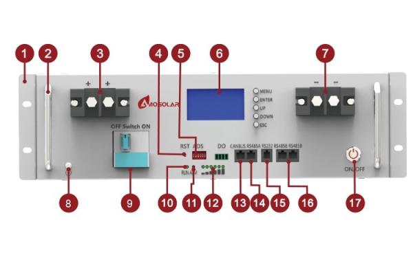 48V 200AH LiFePO4 Bateria LFP Bateria 10kwh Power Wall para Sistema Solar Off Grid