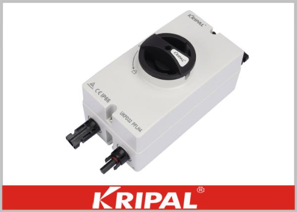 2 Sides Poles 1000v Dc Rotary Isolator Switch With Black Handle