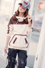 Фуфайки дам с капюшоном, таможня с 2 Pokets водоустойчивое