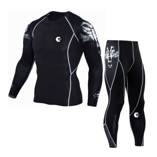 Light Weight MMA Rash Guard with 80% Polyester 20% Spandex Fabric and Fully Sublimation Printing
