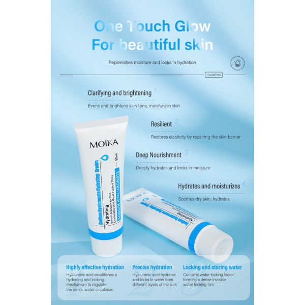 50G Hyaluronic Acid Face Cream Anti Aging Rinkles Removal Moisturizer Cream