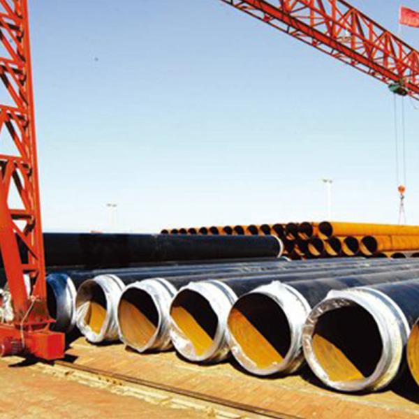 Caisson Piles structural Ssaw Carbon Steel Pipe , Standard Astm A572 G50 With Rings