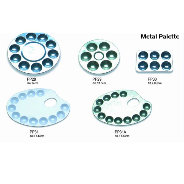 Особенные аксессуары 6 картины искусства красят палитру 13 кс 8.5км металла бассейна