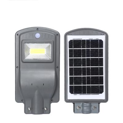 Os ABS encaixotam tudo em uma luz de rua solar do diodo emissor de luz com a bateria do fosfato do ferro do lítio