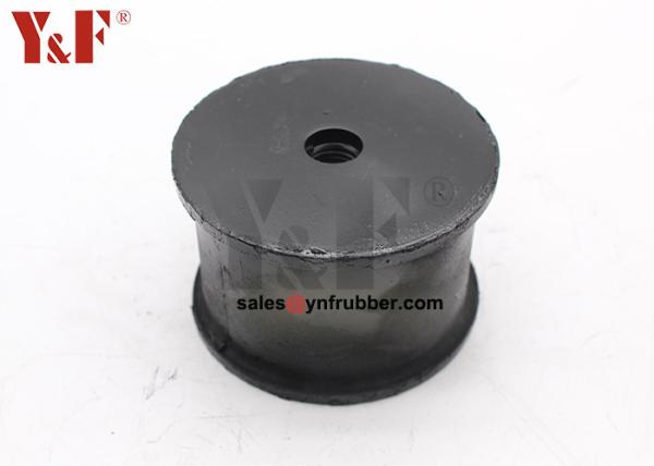 Rubber Cylindrical Anti Vibration Mount / Heavy Duty Vibration Mounts Bobbin