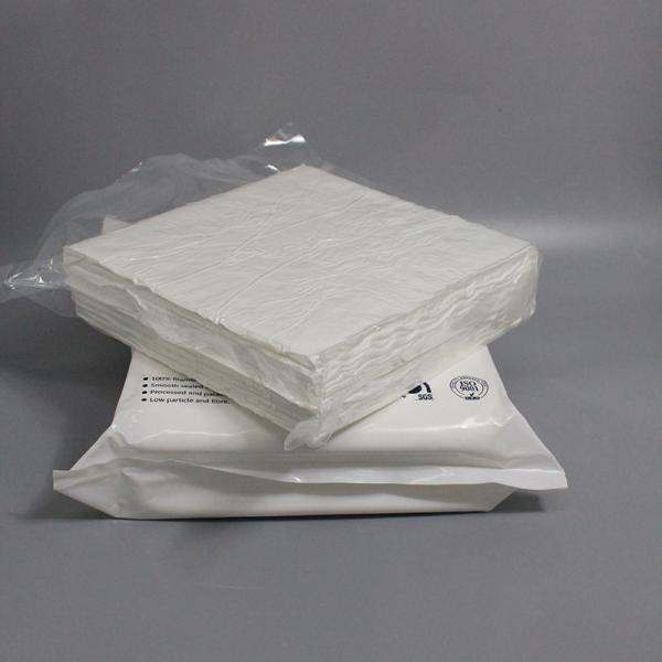 4*4 400pcs 110g  Microfiber Cleaning Dustfree Cloth 100% Polyester Cleanroom Wiper