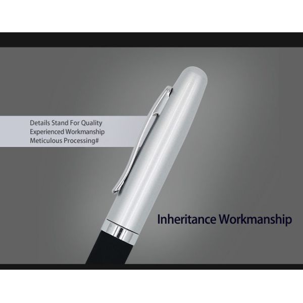 Luxury 1.0mm Metal Ballpoint Pen Thick Barrel Ball Pen Comfortable EVA Grip