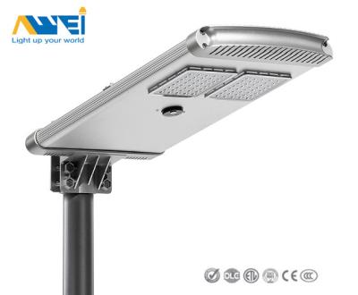 50W - 150W High Efficiency Solar LED Street Light Remote Control For Urban Roads, Parking Lot Lights