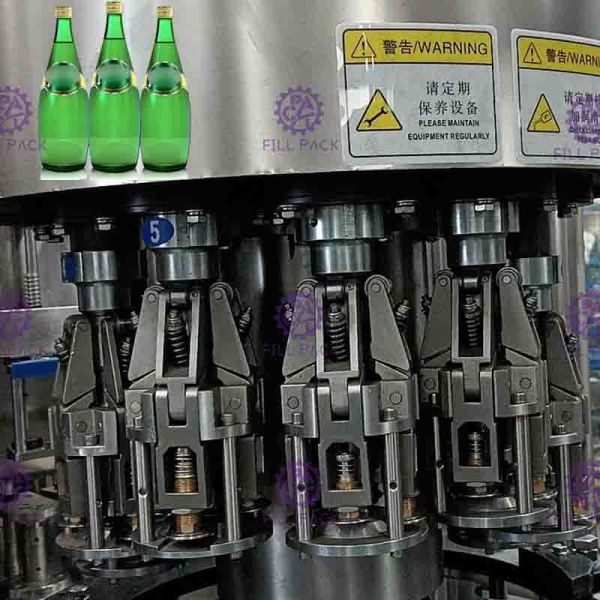 PET Plastic Glass 3 In 1 Monobloc Aerated Drink Beverage Water Bottling Machine / Equipment / Line / Plant / System