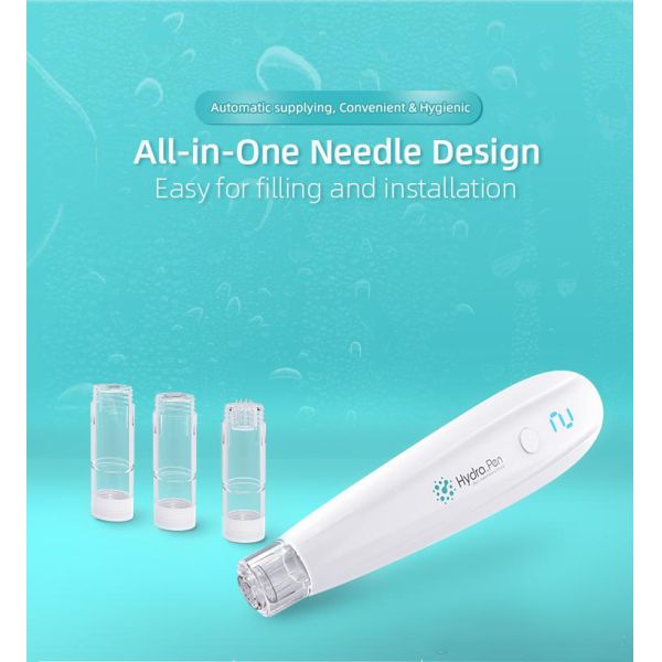 Hydra Pen H2 4 Speed Levels Automatic Infusion and Nano Cartridge for Precise Results