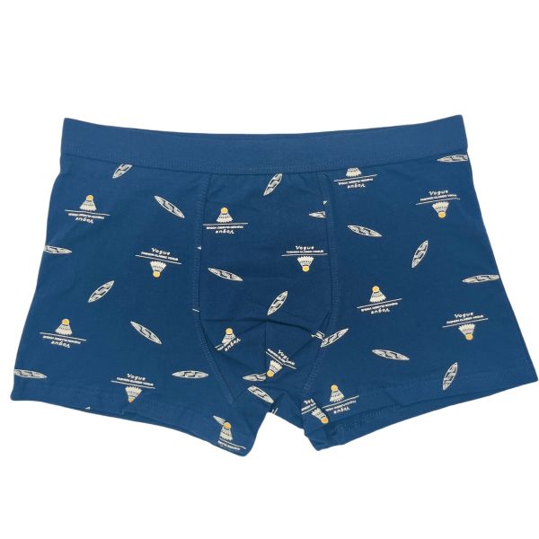Wholesale High Quality Men's Boxer Briefs 95% Cotton Printed Underwear for Men