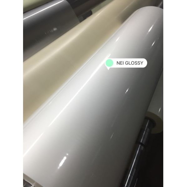 Прозрачность стороны двойника фильма слоения лоска 20 Мик горячей термальной обработанная короной высокая