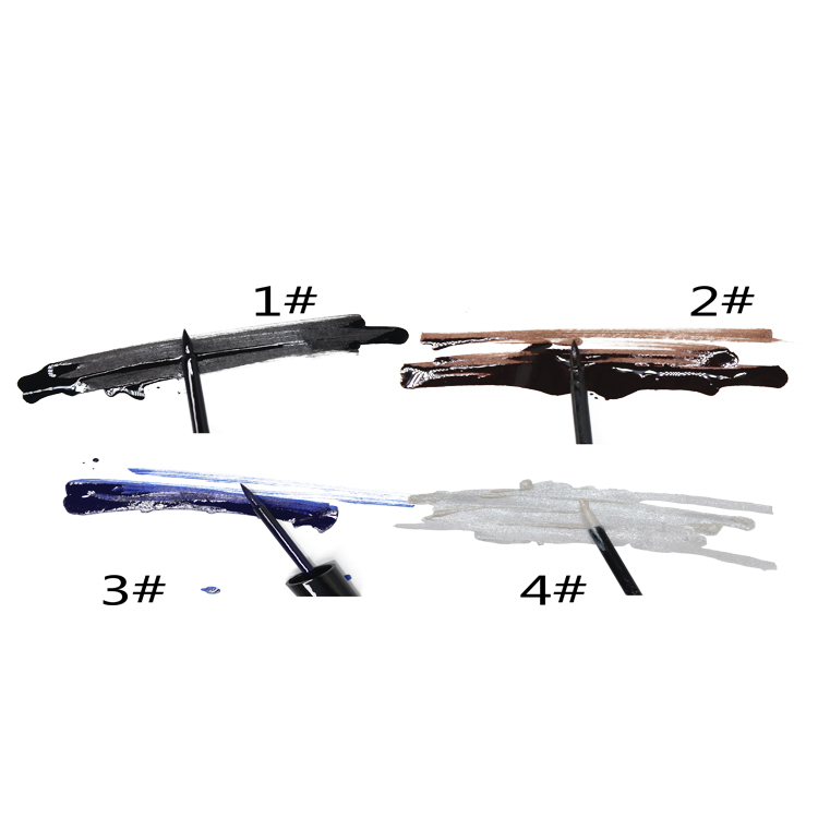 Водоустойчивые жидкостные продукты косметик красоты макияжа цвета черноты карандаша для глаз макияжа глаза