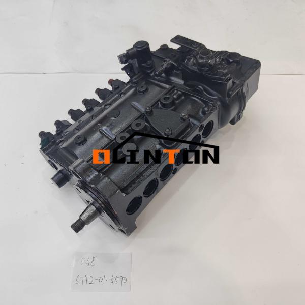 D68ESS-12 Excavator Injection Pump Ass'y for Excavator Replacement Parts 6742-01-5590
