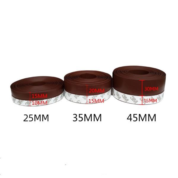 Windproof Dust Self Adhesive Door And Window Sealing Strip 25mm 35mm 45mm