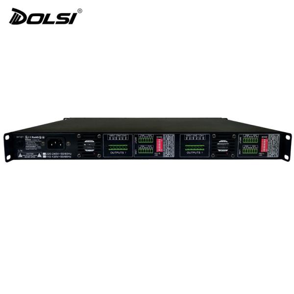 Stable Dual Purpose 70-100V Constant Voltage  Class-D Digital professional Power Amplifier