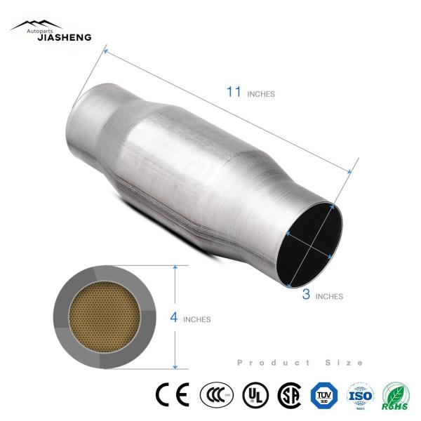 3 polegadas catalisador de entrada/saída Universal-Fit Auto Parts Good Sale Auto catalisador catalisador catalisador baixo preço catalisador