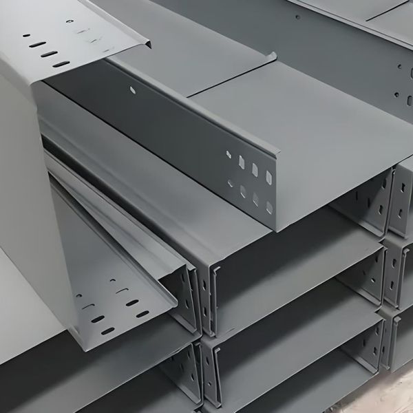 Wall Mount Enclosed Cable Tray Industrial 3m For Electrical Installation