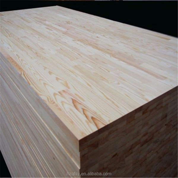 Tabla de pino de taller con pegamento ambiental E0/E1 y tabla de juntas de madera sólida de pino