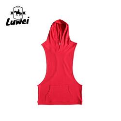 Homens Hollow Treinamento Tank Top Fitness Camisa de baixo sem mangas