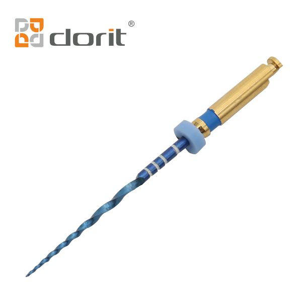 обработка канала корня файлов F3 Niti 25mm голубая роторная