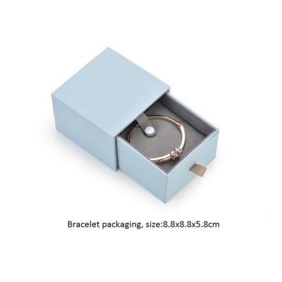 Cartão de Ring Necklace Boxes Handmade With da joia do pendente do cartão