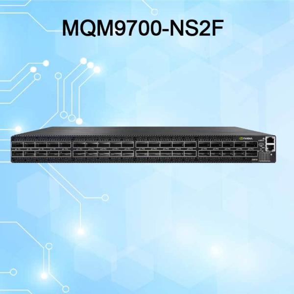 MQM9790-NS2F Commutateur réseau Mellanox P2C Airflow 64 Port NDR 32 Port OSFP non géré