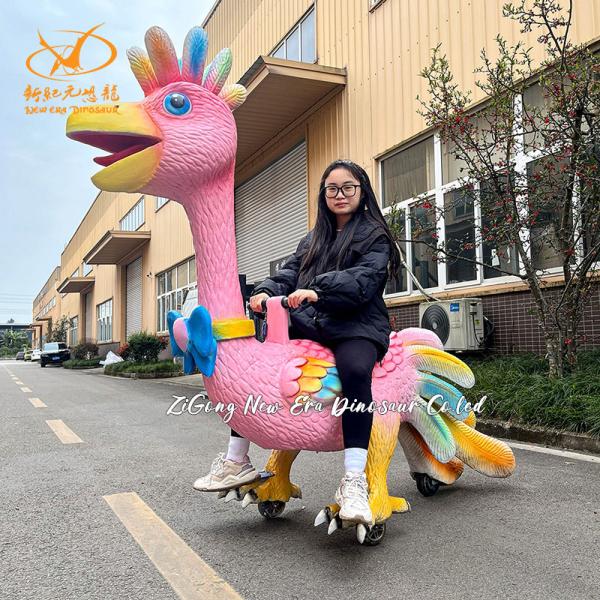 Coche Fénix de gran tamaño personalizable para niños y padres en centros comerciales y parques infantiles