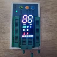 Tipo común pantalla LED del ánodo SMD del color 2 del segmento doble del dígito 7 para Electromobile