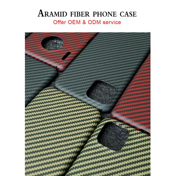 Черный и красный лоснистый случай крышки иФоне 11 Арамид Твилл