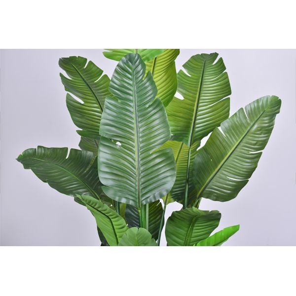 High Quality Real Touch Leaves Artificial Plant Strelitzia Nicolai Fire Resistant Faux Bird of Paradise for Indoor and Outdoor