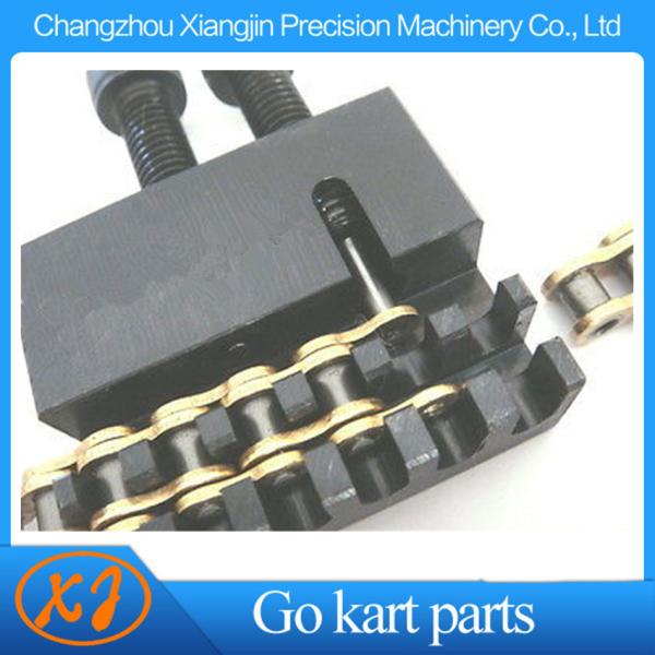 219# 35# CNC machining Black Oxided Steel Go Kart Chain Breaker