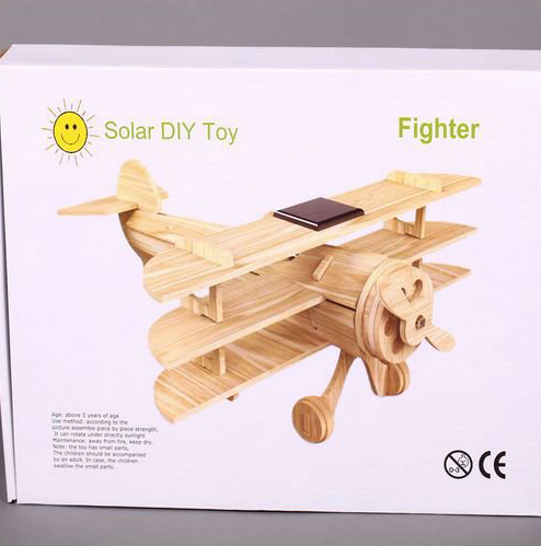 Aviones de Juguete para Niños de Alta Calidad 2023, Juguetes Educativos de Madera con Energía Solar, Juguete Solar, Juguetes para Niños