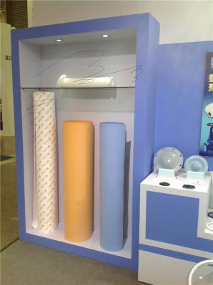 None Toxic Colorful Skived PTFE Sheet , Glass Filled  Sheet Customized