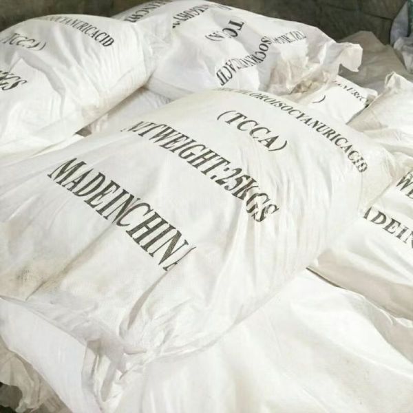 C3Cl3N3O3 Tcca Chemical Trichloroisocyanuric Acid Tablets For Chlorination Disinfection