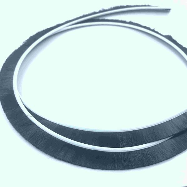 Plastic Back Flexible Strip Brushes / Self Adhesive Brush Seal