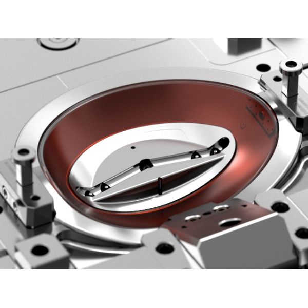 Прозрачная задняя подушка POA (1*1) / Холодный канал / Пресс-форма с двумя пластинами № 22730